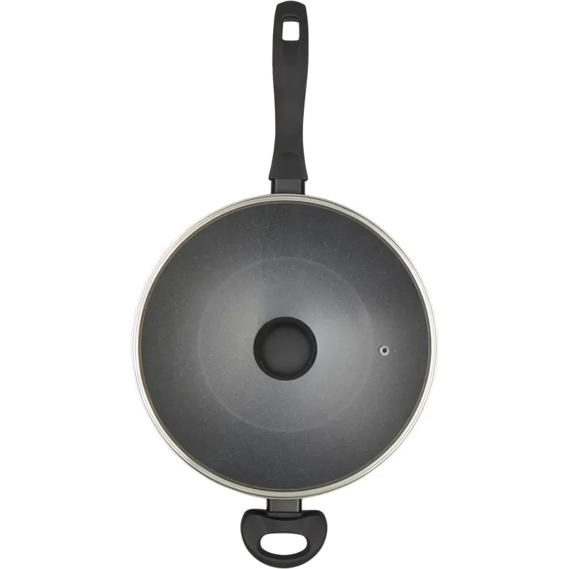 Russell Hobbs RH028121EU7 Metallic Marble Wok 28cm
