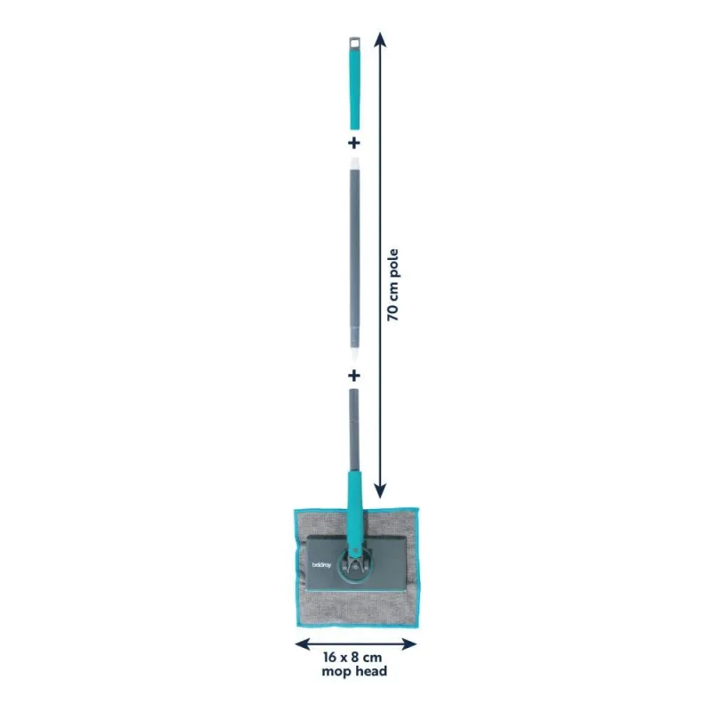 Beldray LA00000031UFEU7 Anti-Bac Clip-To-Grip Bathroom Mop