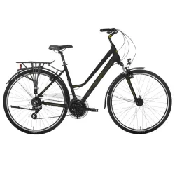 Sieviešu velosipēds TABOU Kinetic 2.0 PLUS W, 28 melns-zelts ,L,