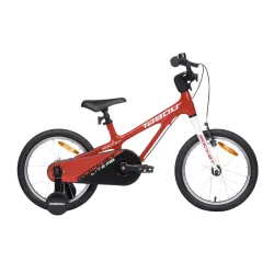 Ultraviegls bērnu velosipēds TABOU Rocket Lite MG, 18 sarkanbalts