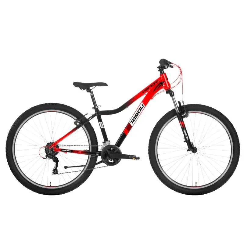 Bērnu velosipēds TABOU Venom 1.0, 27.5 17 M, sarkanmelns