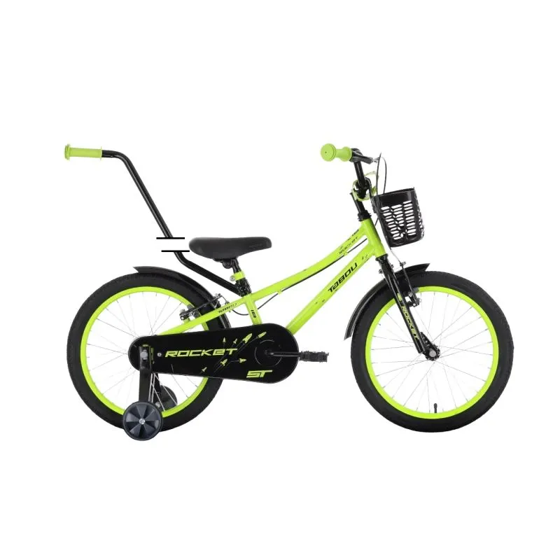 Bērnu velosipēds TABOU Rocket ST, 20 zaļpelēks