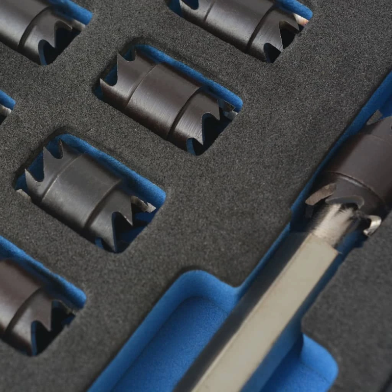 vidaXL 13 daļu punktmetināšanas griezēju komplekts, HSS