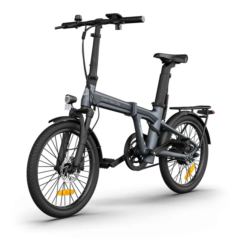 Elektriskais saliekamais velosipēds ADO Air 20 PRO, pelēks