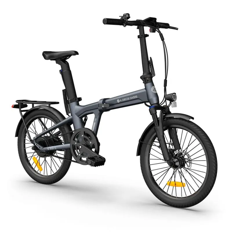 Elektriskais saliekamais velosipēds ADO Air 20 PRO, pelēks