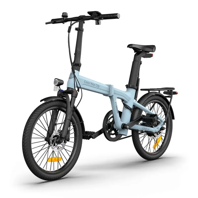 Elektriskais saliekamais velosipēds ADO Air 20 PRO, zils