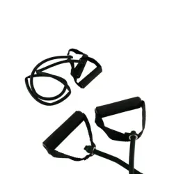 Izstiepjama gumija TOORX Elastic Tube, spēcīga, melna