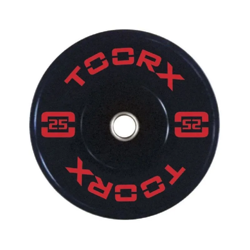 Svara disks TOORX Bumper Plate Absolute, 50 mm, 25 kg