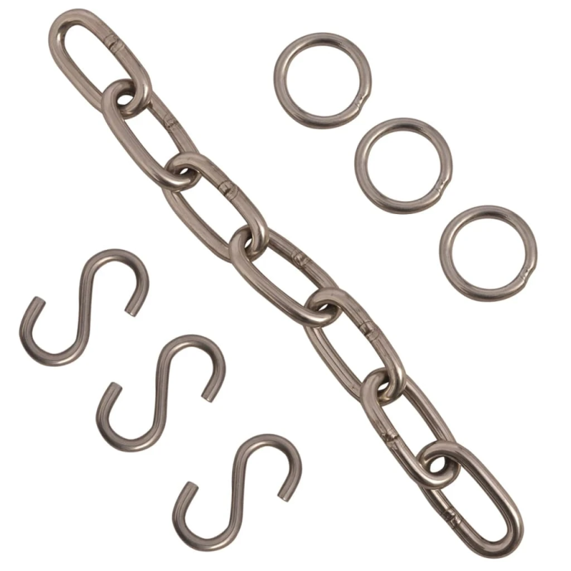 vidaXL bukšu izlīdzināšanas komplekts, 28 daļas, nerūsējošs tērauds