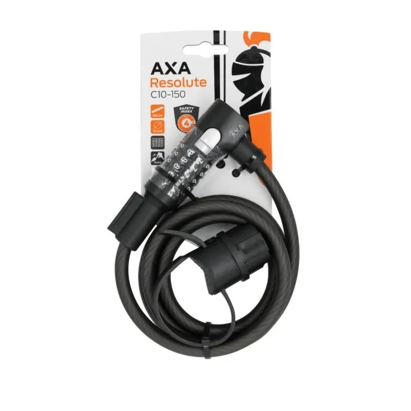 Kabeļu slēdzene AXA RESOLUTE C10-150, ar kodu