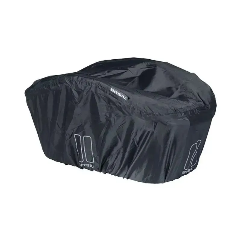Lietus pārsegs grozam BASIL Keep Dry M, melns