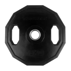 Svara šķīvis TUNTURI Olimpiskā gumijas plāksne, 50 mm, 15 kg
