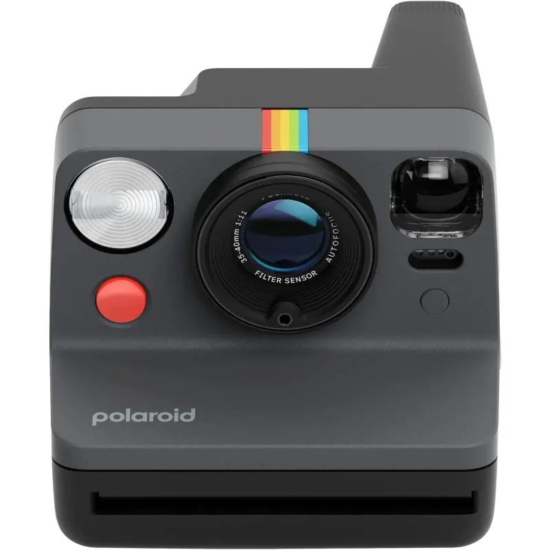 Polaroid Now Instant Camera Generation 3, Graphite-Black