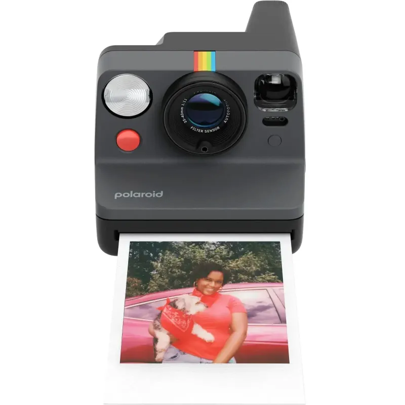 Polaroid Now Instant Camera Generation 3, Graphite-Black