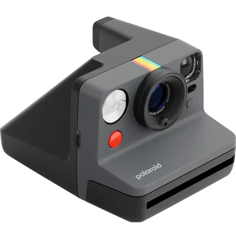 Polaroid Now Instant Camera Generation 3, Graphite-Black