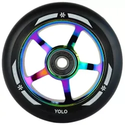 Ratas tõukerattale Union Yolo Pro Scooter Wheel 100mm Black-Neochrome