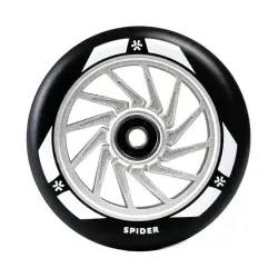 Motorollera ritenis Union Spider Pro Scooter Wheel 110mm melns-sudrabs