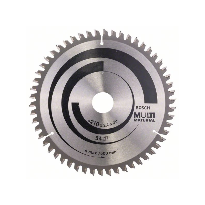 Ripzāģa disks 210x30mm Multi material