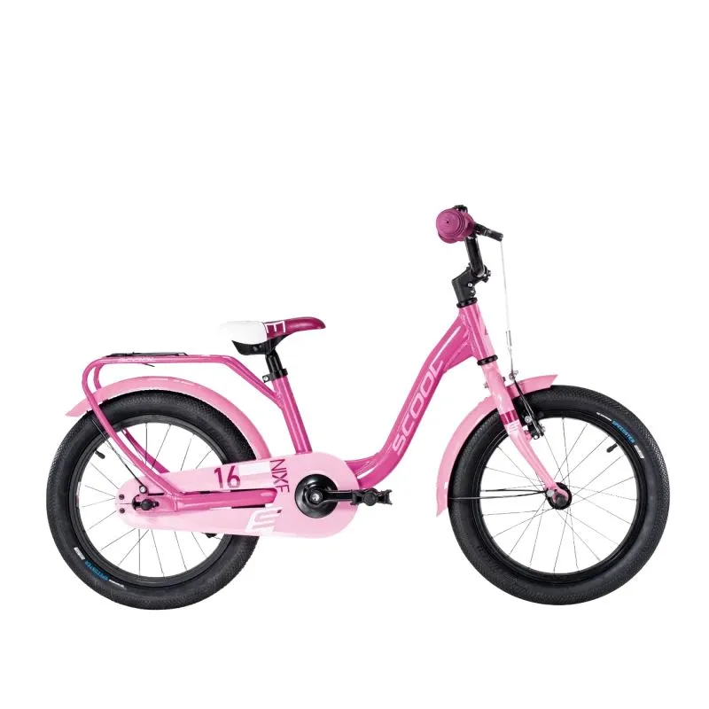 Bērnu velosipēds S´COOL niXe. 16 rozā