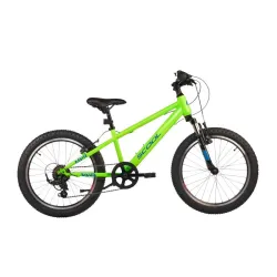 Bērnu velosipēds S'COOL Xroc, 20 neona zaļš-okeāna krāsas