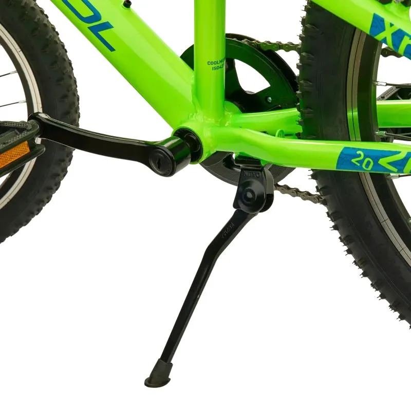Bērnu velosipēds S'COOL Xroc, 20 neona zaļš-okeāna krāsas