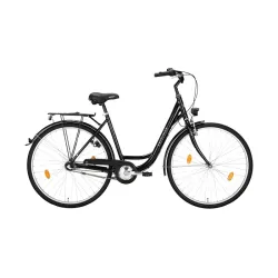 Sieviešu velosipēds EXCELSIOR Road Cruiser Alu, 28, 3k, melns