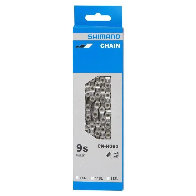 Ķēde Shimano Ķēde 114 posmi CN-HG93 9 ātrumu