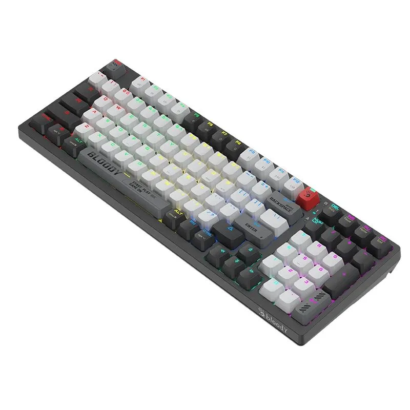 A4Tech 47735 Bloody WS98 Grey WRLS ,BLMS RED Plus Switches,