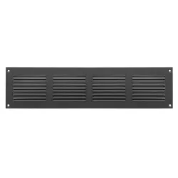 Ventilācijas restes 400x100 MR4010A. metāla. antracīta