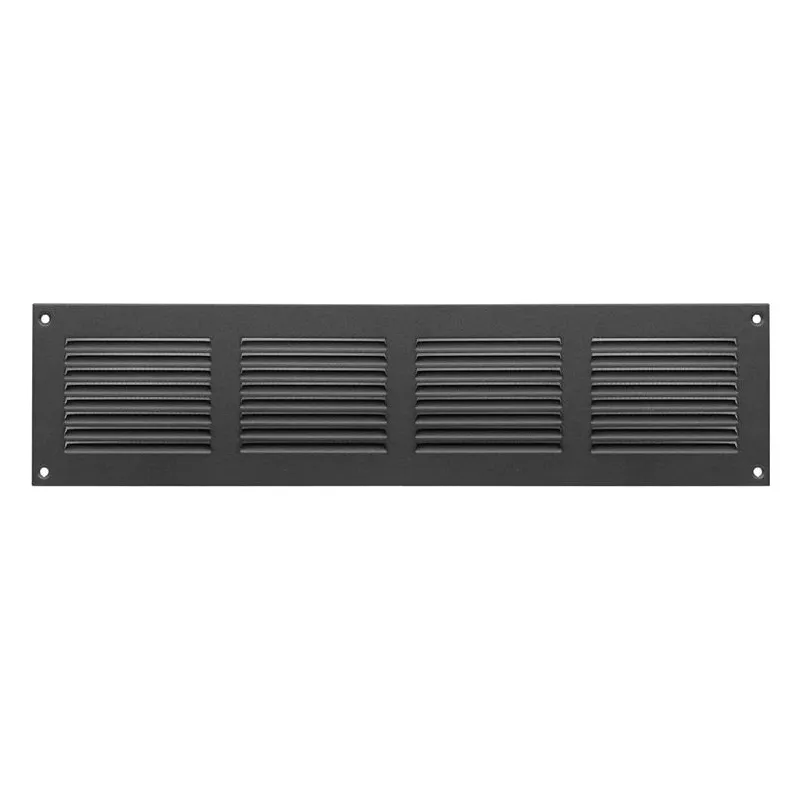 Ventilācijas restes 400x100 MR4010A. metāla. antracīta