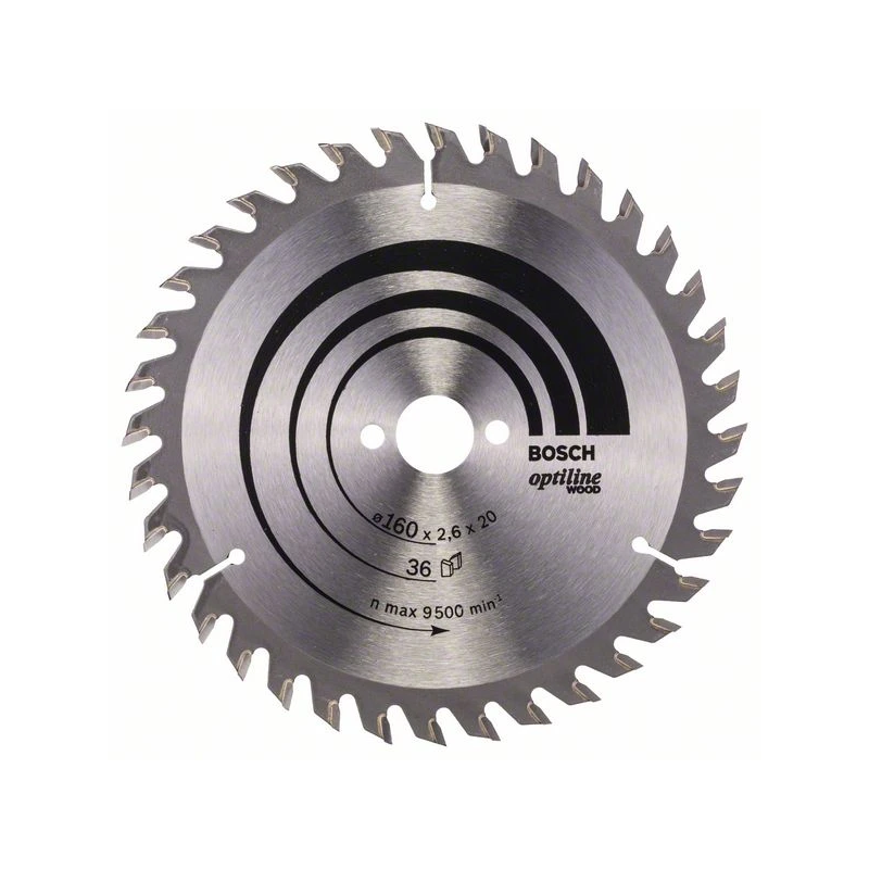 Ripzāģa disks 160x20-16mm Optiline Wood