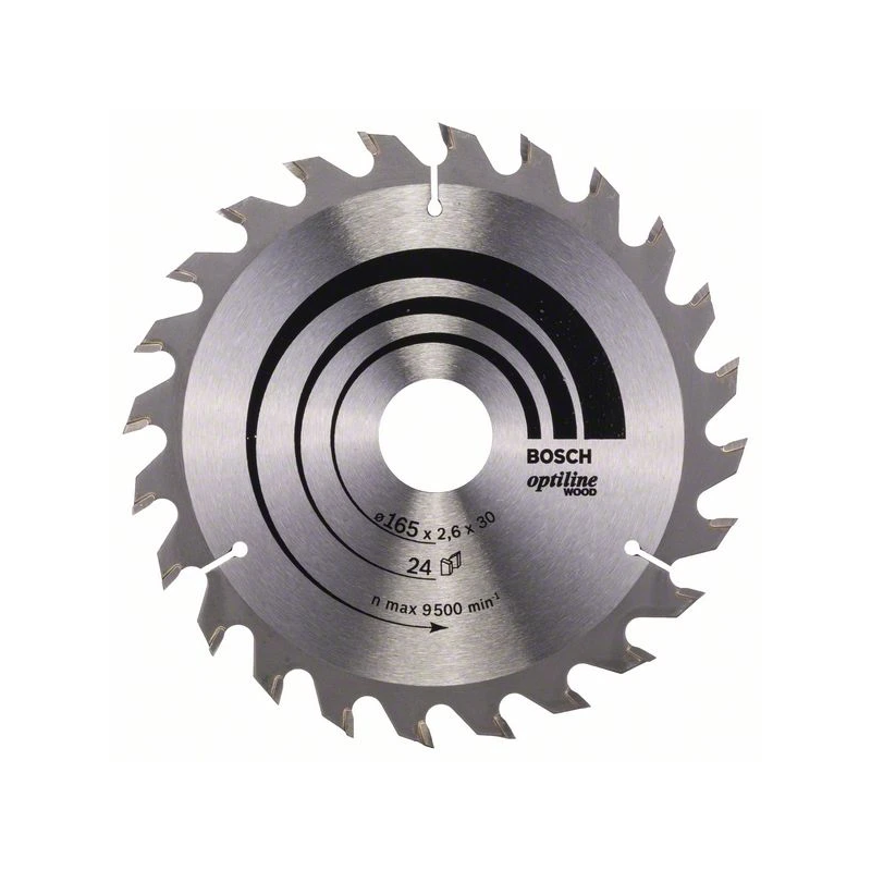 Ripzāģa disks 165x30mm Optiline Wood