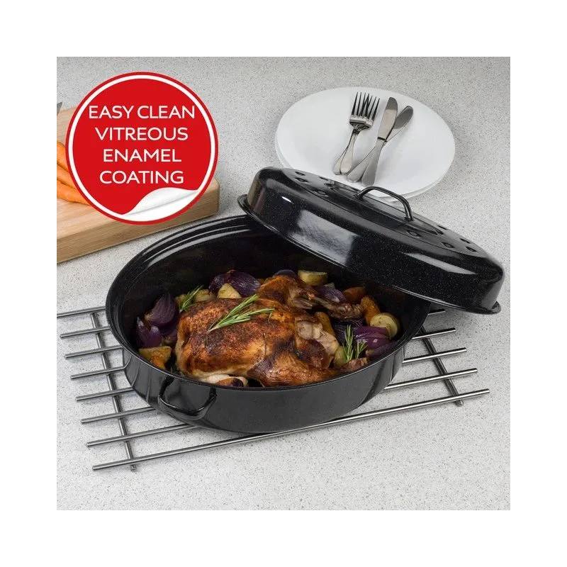 Russell Hobbs BW072151 V-E 38cm S-B Roaster&Lid