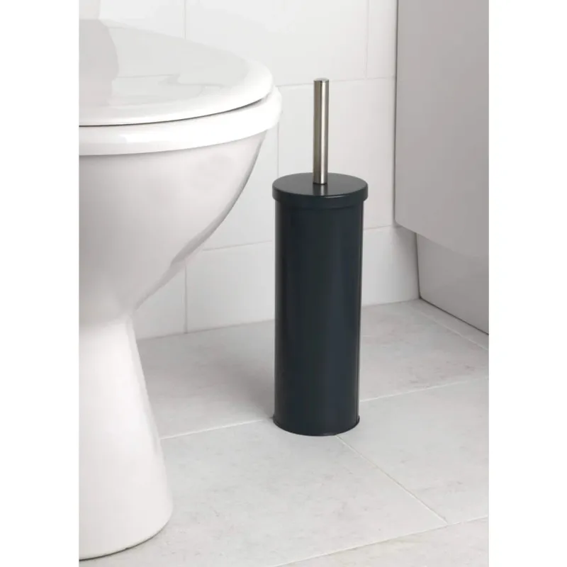 Beldray LA059451BLKFPEU7 Black Toilet Brush & Holder