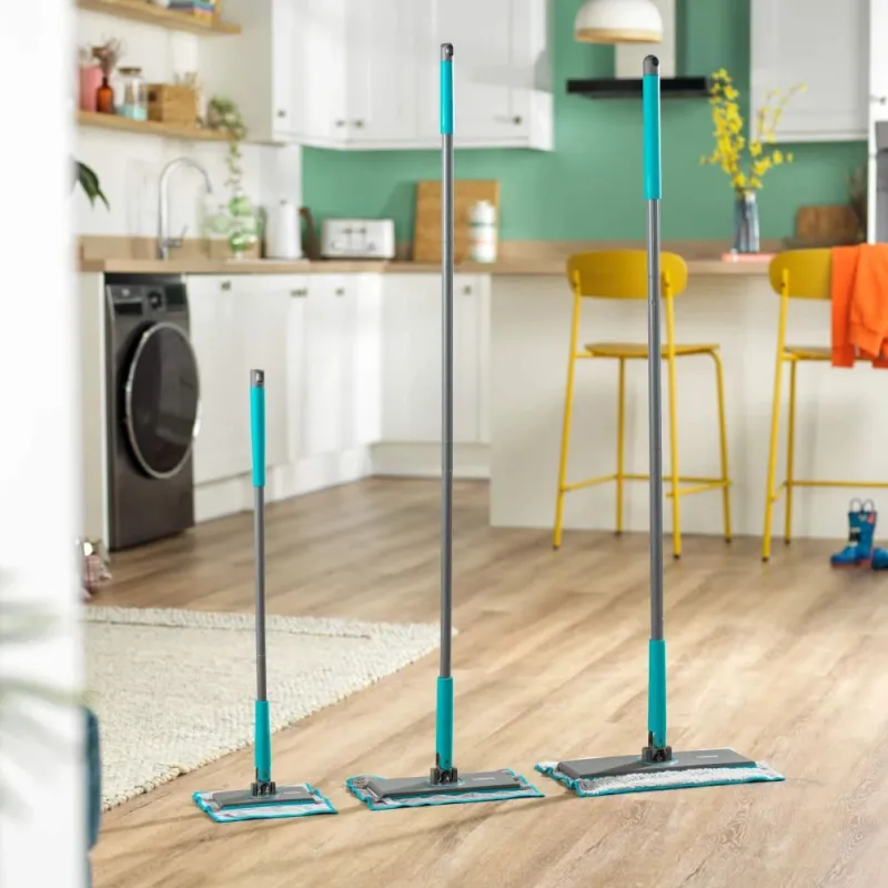 Beldray LA00000020UFEU7 Anti-Bac Clip-To-Grip Floor Mop &amp, Cloth Set