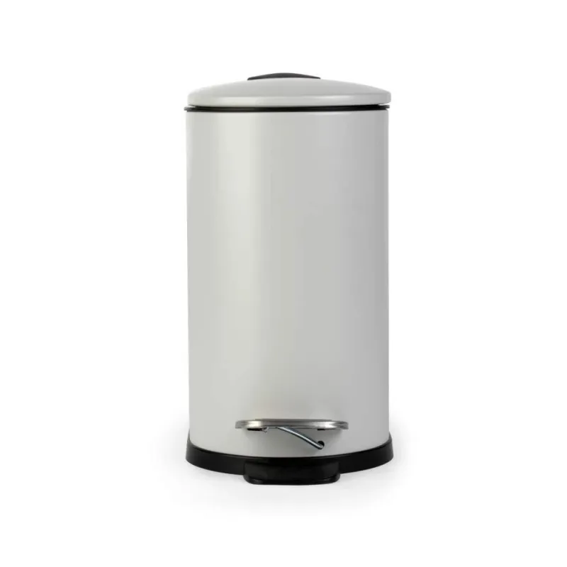 Beldray LA036690GRYPEU7 Slimline D-Shaped Pedal Bin - Grey 5-Litre