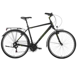 Vīriešu velosipēds TABOU KINETIC 1.0, 28 melni zaļš ,XL,