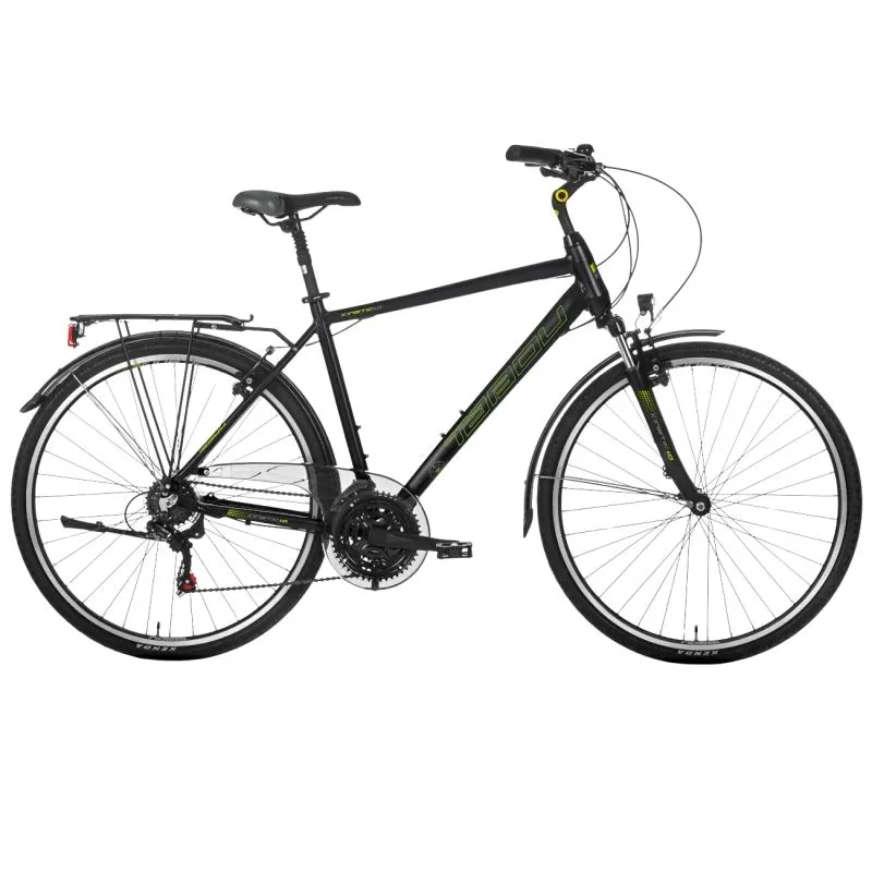 Vīriešu velosipēds TABOU KINETIC 1.0, 28 melni zaļš ,XL,
