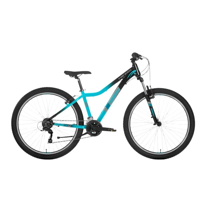 Youth bicycle TABOU Venom 1.0 W, 27.5 black-turquoise, 14+ years