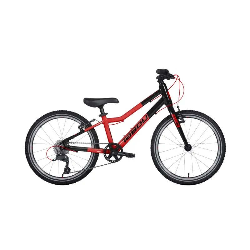 Ultraviegls bērnu velosipēds TABOU Superlite 20, sarkanmelns