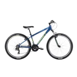 Bērnu velosipēds ROMET Rambler R6.0, 26 zili zaļš ,M,