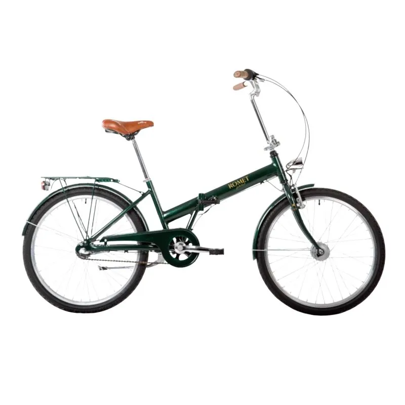 Kokkupandav jalgratas ROMET Jubilat Classic, 24 roheline