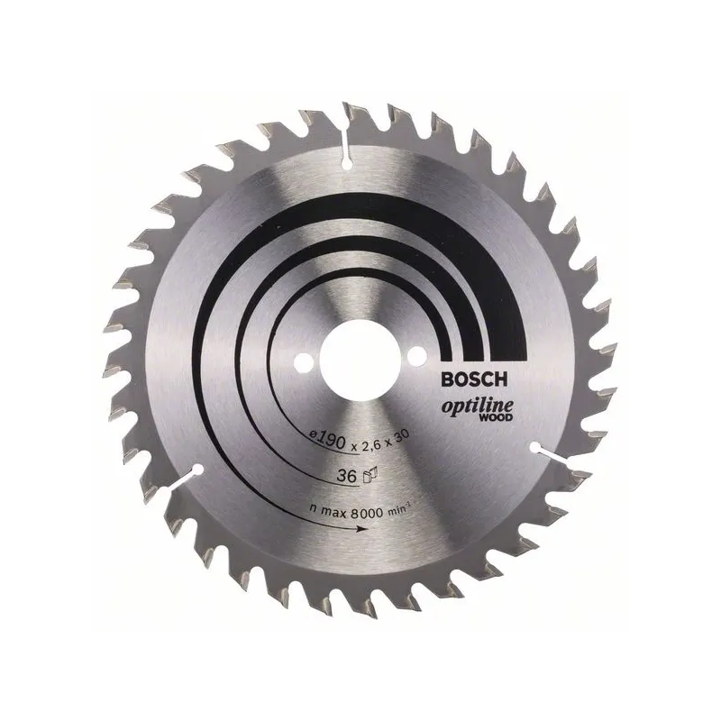 Zāģripa Bosch 2608640616, 190 mm x 30 mm