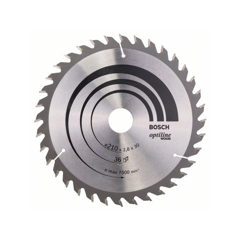 Ripzāģa disks 210x30mm Optiline Wood