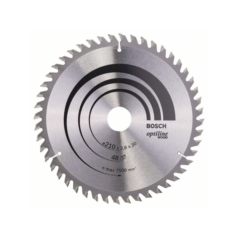 Ripzāģa disks 210x30mm Optiline Wood