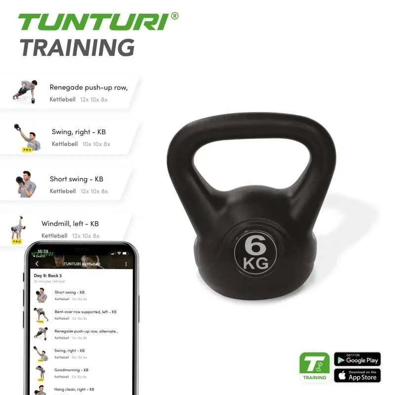 Svaru bumba TUNTURI PE Kettlebell 6kg