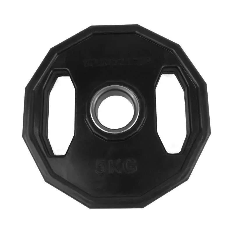 Svara šķīvis TUNTURI Olimpiskā gumijas plāksne, 50 mm, 5 kg