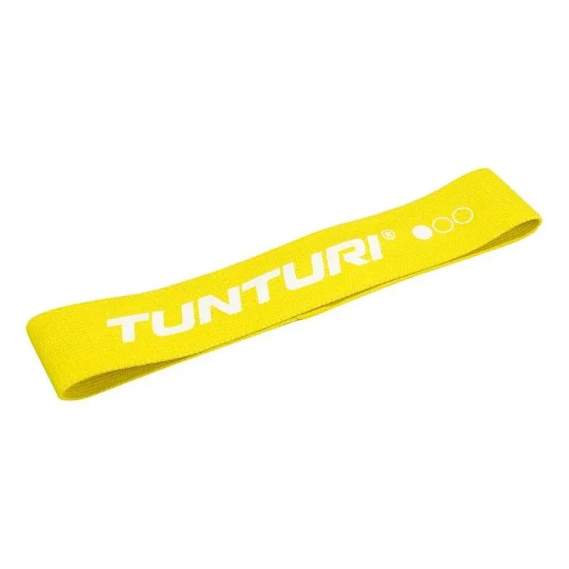 Stretch elastīga TUNTURI Textile Gaiši dzeltena