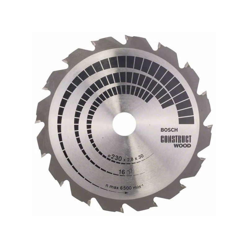 Ripzāģa disks 230x30 mm Construct Wood