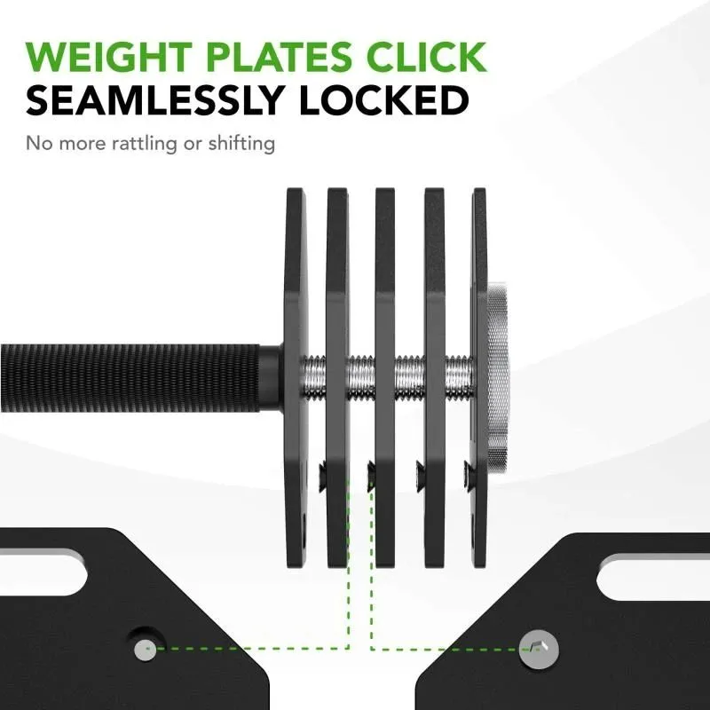 Dumbbell TUNTURI Rapid Adjustable Dumbbell 20kg